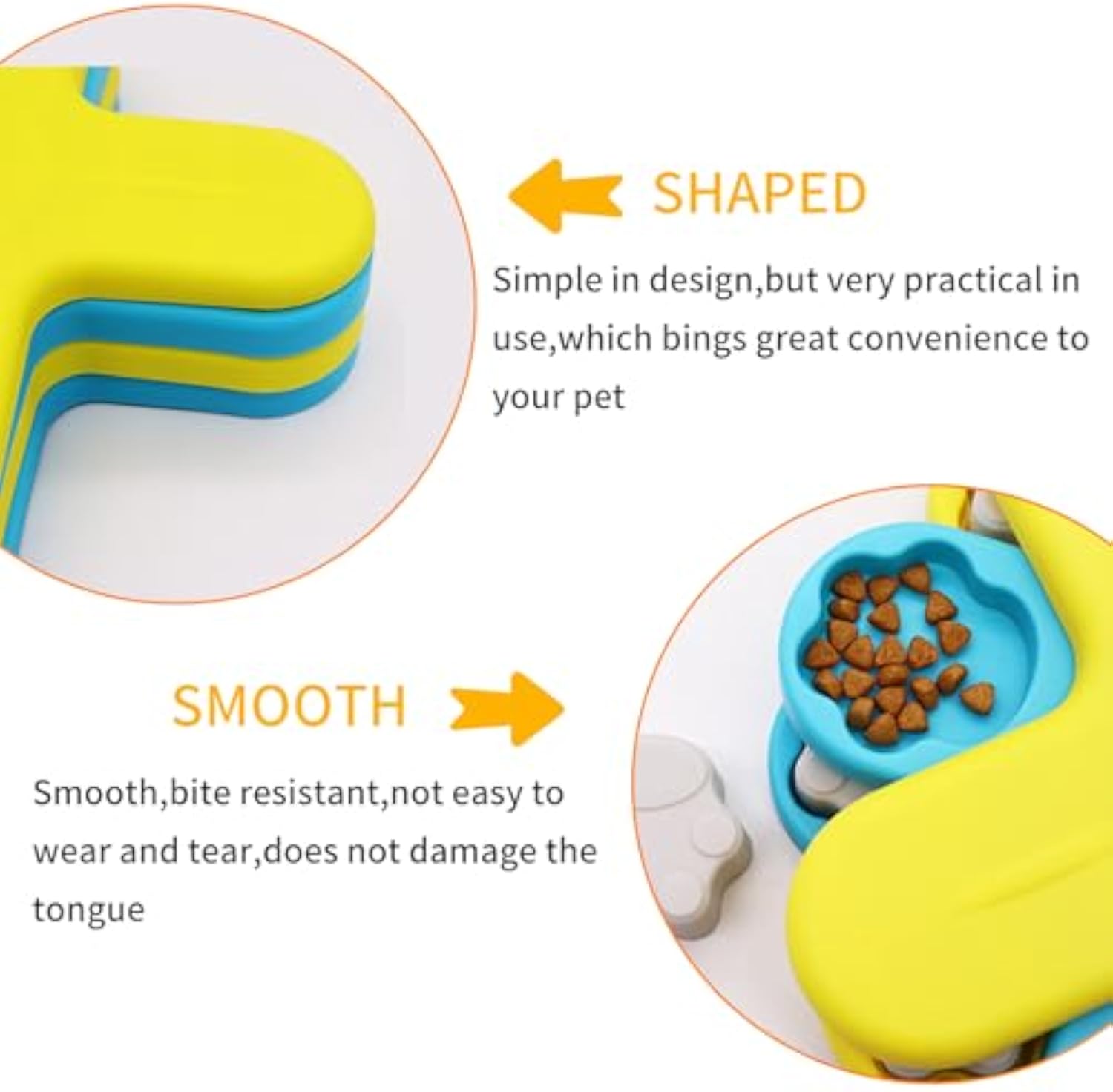 Interactive Dog Puzzle Feeder Toy – IQ Training Slow Food Dispenser