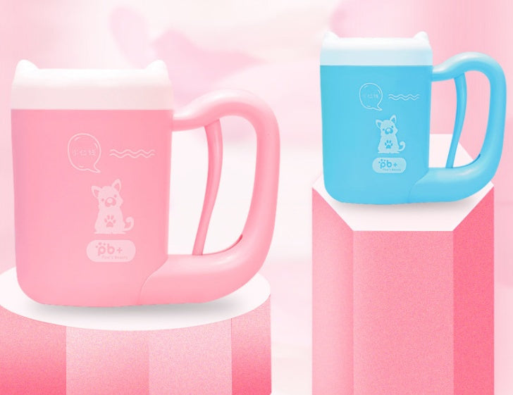 Pet Cat Dog Foot Cleaning Cup Silicone Paw Washer