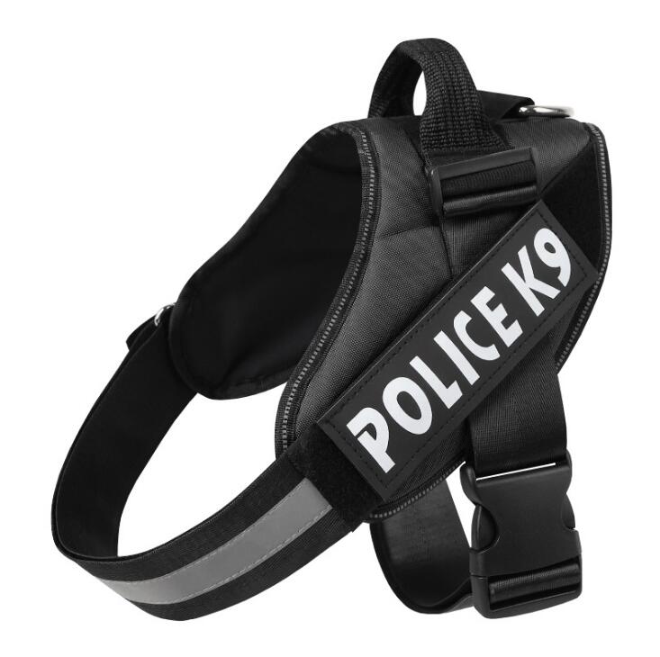 Police K9 Tactical Dog Harness – Adjustable Training Harness