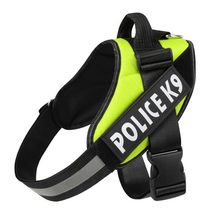 Police K9 Tactical Dog Harness – Adjustable Training Harness