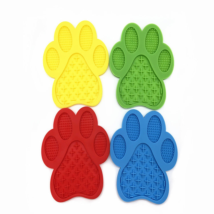 Dog Lick Mat for Bath Time – Suction Cup Slow Feeder Pad