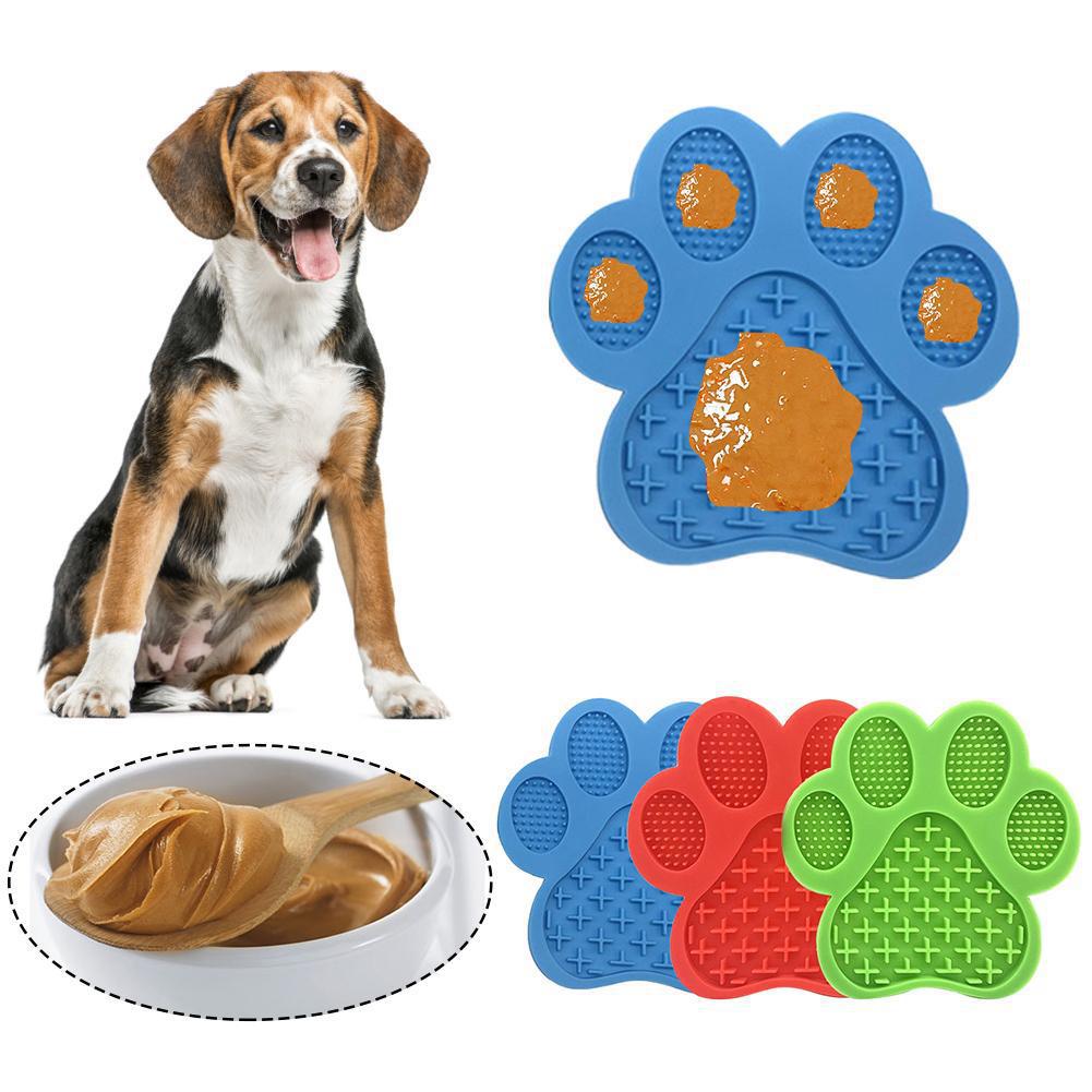 Dog Lick Mat for Bath Time – Suction Cup Slow Feeder Pad