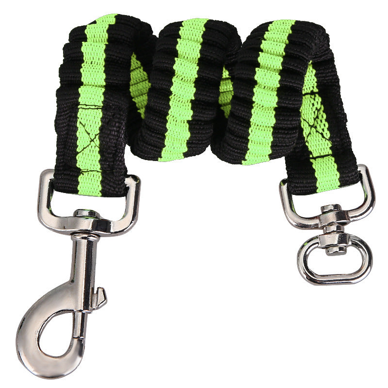 Reflective Bungee Dog Leash Extension – Elastic Shock Absorber