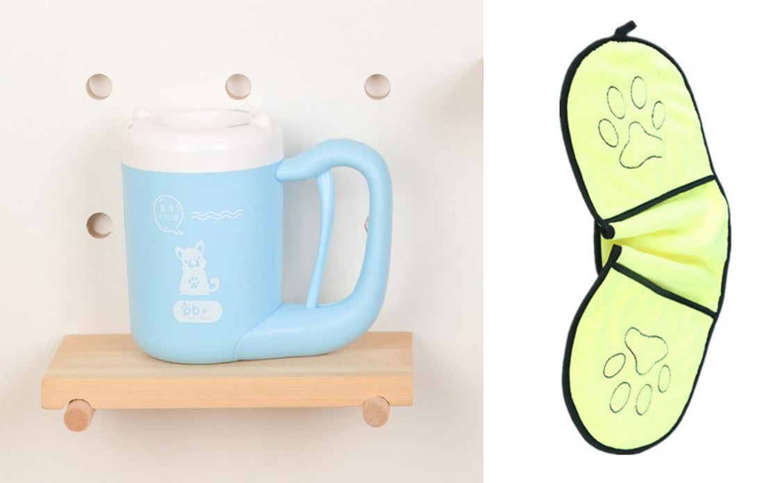 Pet Cat Dog Foot Cleaning Cup Silicone Paw Washer