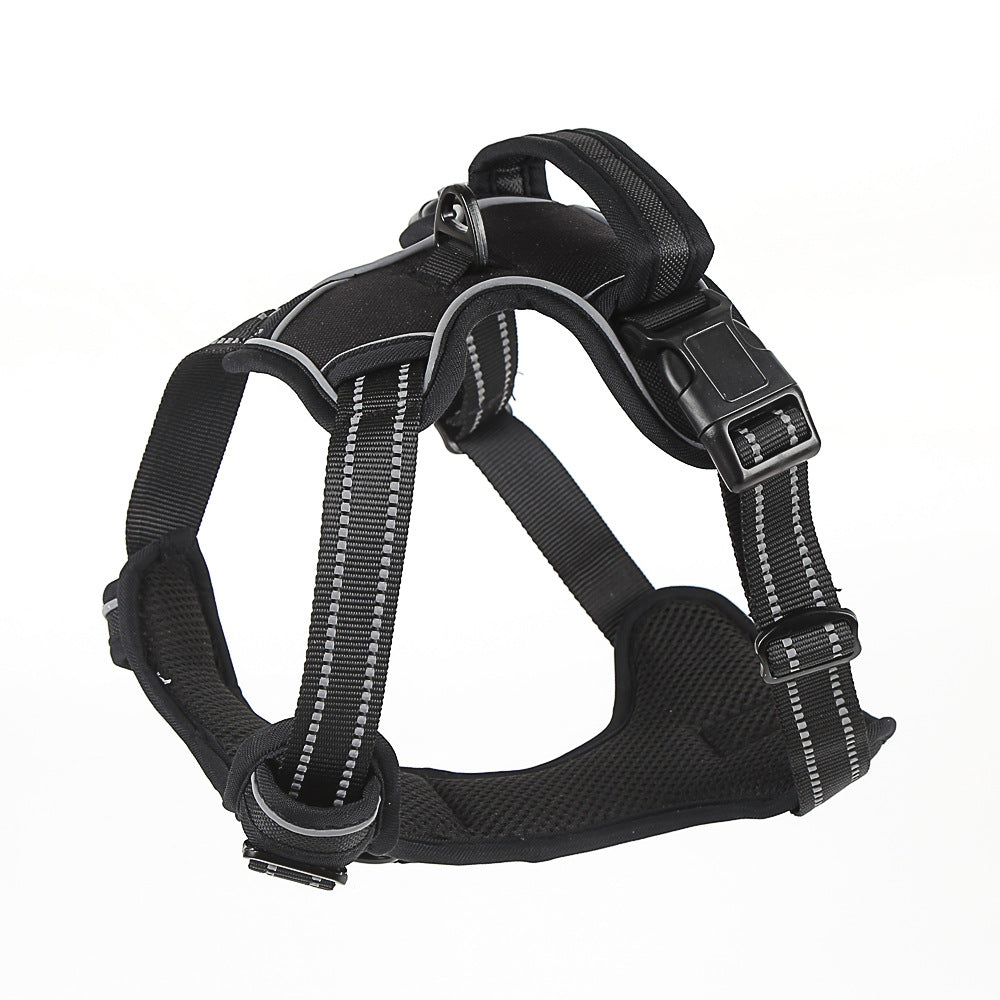 No-Pull Reflective Dog Harness – Breathable Comfort Vest