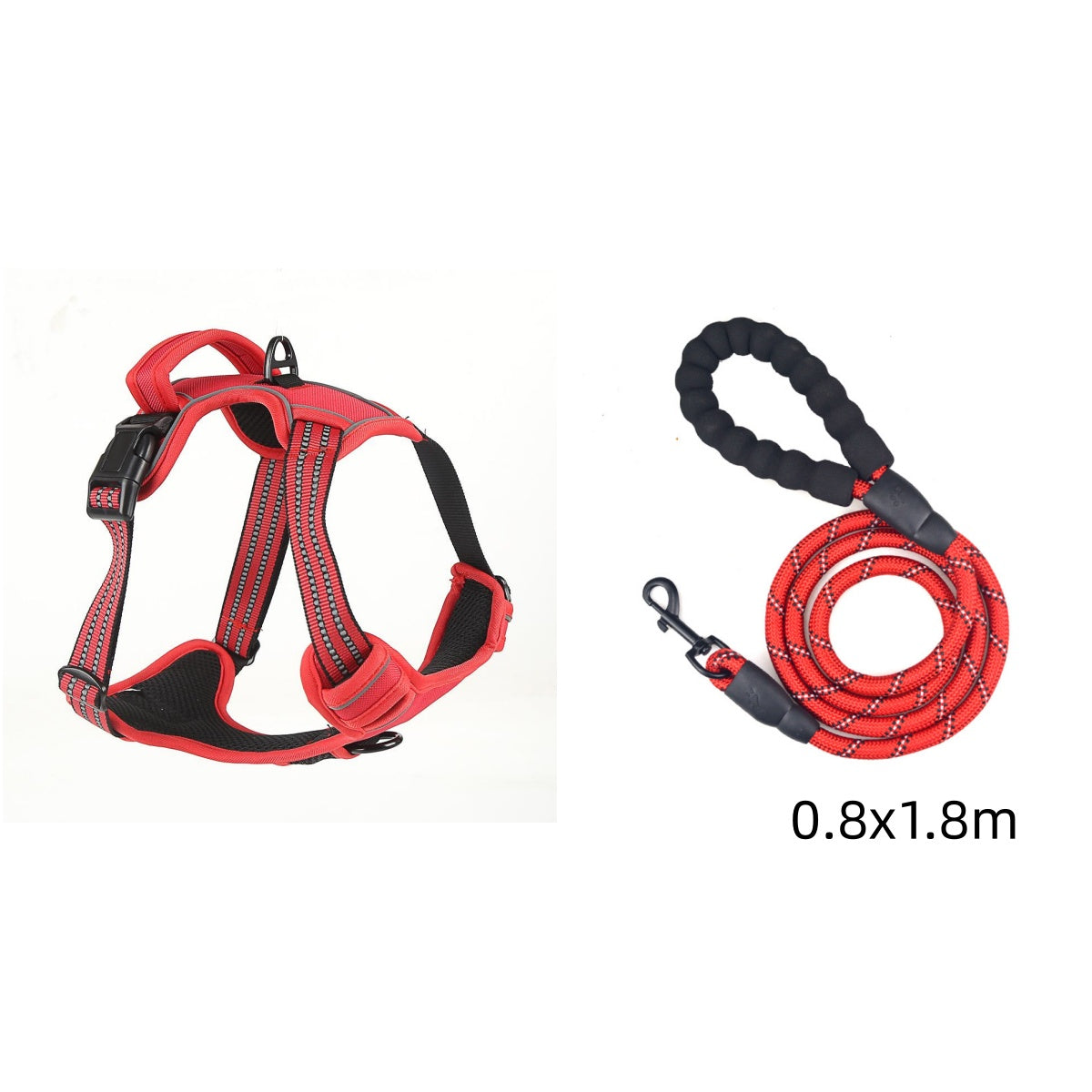 No-Pull Reflective Dog Harness – Breathable Comfort Vest