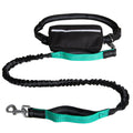 Hands-Free Reflective Dog Leash – Retractable Running Waist Leash