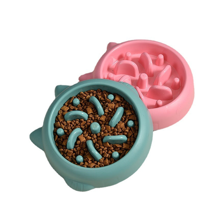Slow Feeder Dog Bowl – Anti-Choking & Anti-Gulping Design