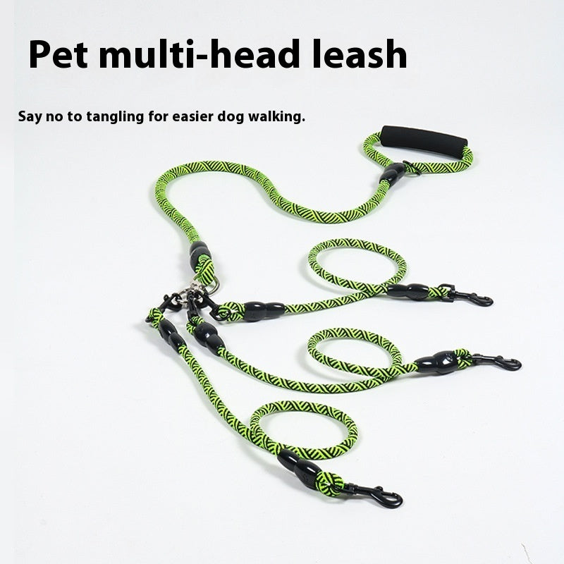 Multi Dog Leash Splitter – Wear-Resistant Dual & Triple Dog Leash