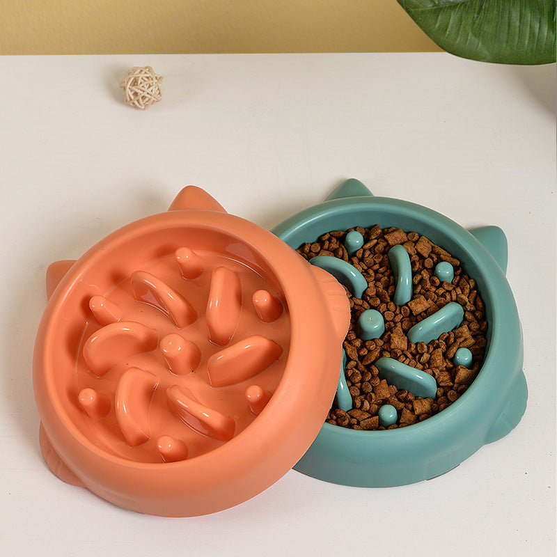 Slow Feeder Dog Bowl – Anti-Choking & Anti-Gulping Design