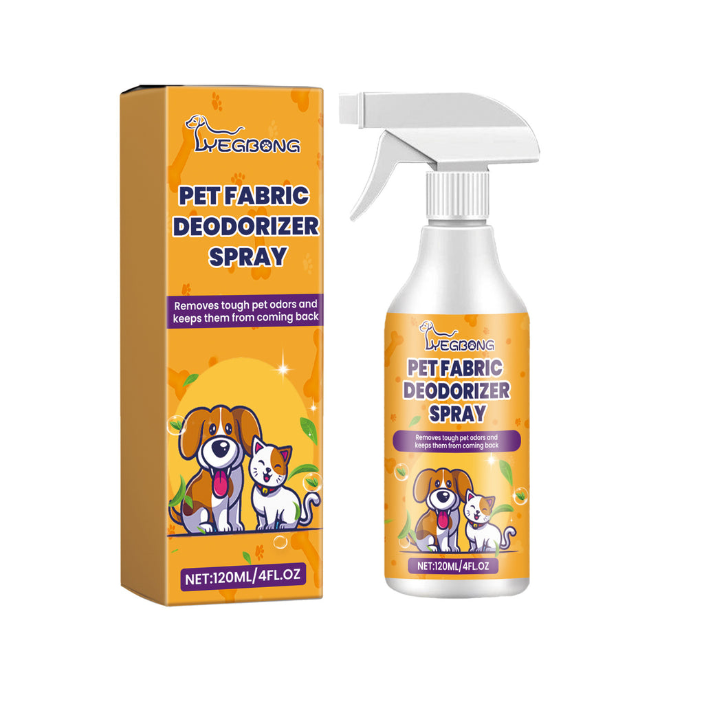 Pet Deodorant Spray – Odor Eliminator for Dogs & Cats (120ml)