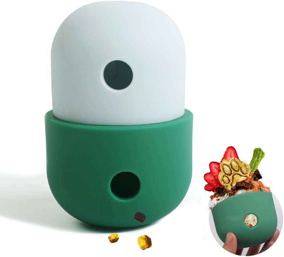 Interactive Dog Treat Dispensing Ball – Puzzle Slow Feeder Toy