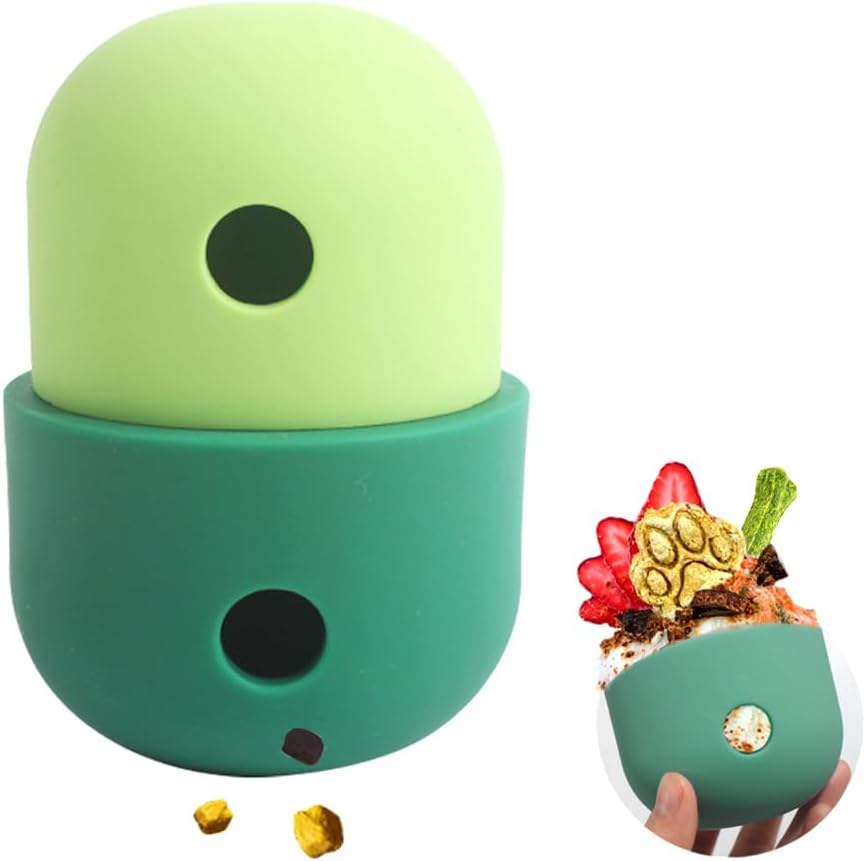 Interactive Dog Treat Dispensing Ball – Puzzle Slow Feeder Toy