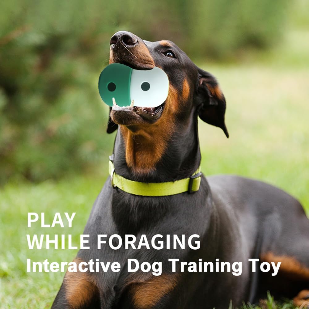 Interactive Dog Treat Dispensing Ball – Puzzle Slow Feeder Toy