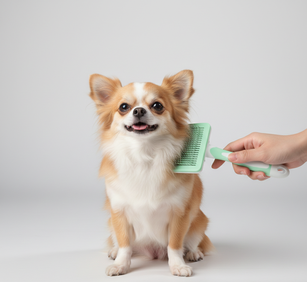 Soul Self-Clean Slicker Brush – One-Click Hair Removal